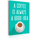 Targa In Metallo - Coffee Lovers - Good Idea 31x46cm Erroi-1