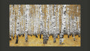 Fotomurale - Bosco di Betulle D'Autunno 450X270 cm Carta da Parato Erroi-2