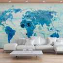 Fotomurale - Cruising And Sailing - The World Map 450X270 cm Carta da Parato Erroi-1