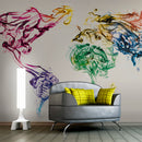 Fotomurale - Dancing Smoke Trails 450X270 cm Carta da Parato Erroi-1