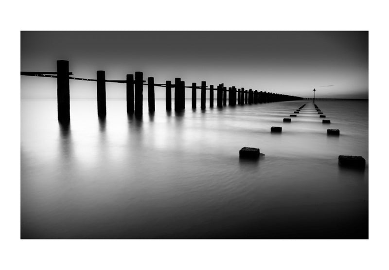 Carta da Parati Fotomurale - L'Estuario Del Tamigi a Shoeburyness, Inghilterra 450x270 cm Erroi-2