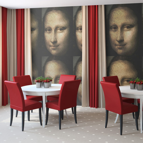 sconto Fototapete – Porträt der Mona Lisa 450x270cm Erroi