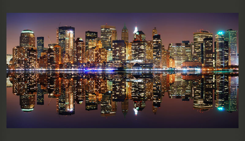 Fotomurale - Gold Reflections - Nyc 550X270 cm Carta da Parato Erroi-2