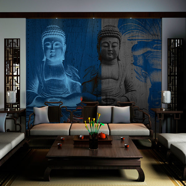 sconto Aufkleber - Drei Inkarnationen von Buddha Wallpaper Erroi