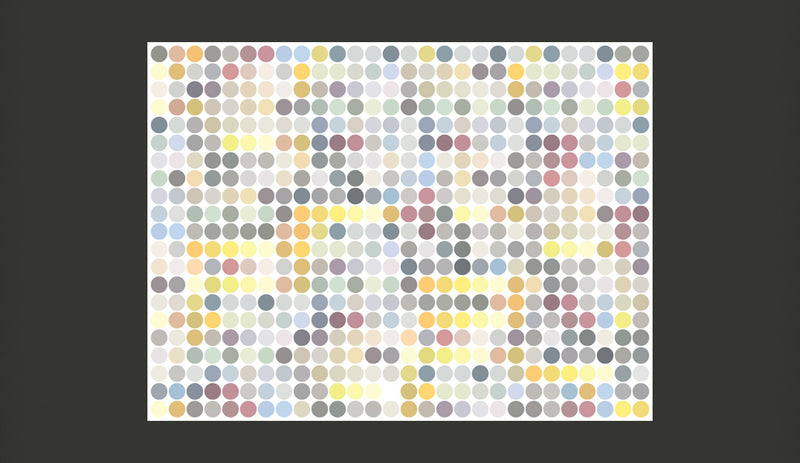 Fotomurale - Colored Polka Dots 350X270 cm Carta da Parato Erroi-2