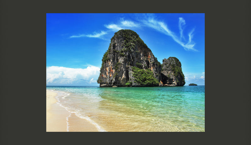 Fotomurale - Esotico Paesaggio, Spiaggia Railay, Thailandia 200X154 cm Carta da Parato Erroi-2