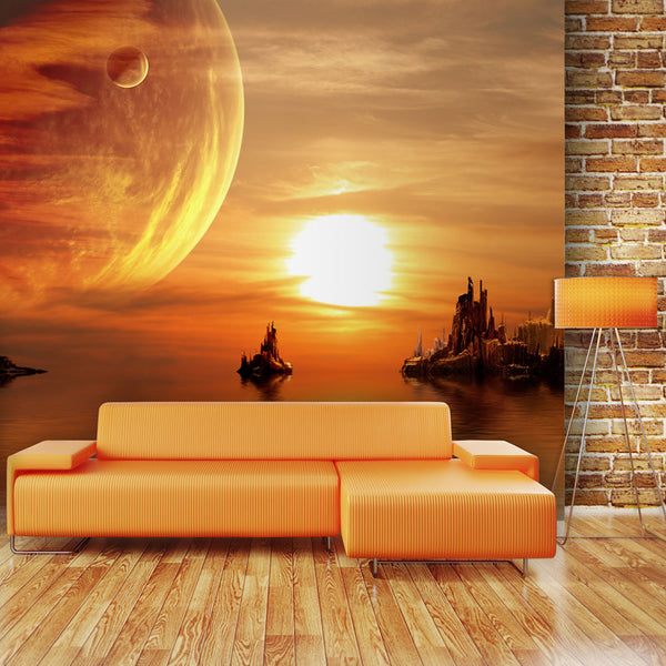 online Fototapete - Fantasy Sunset Wallpaper Erroi