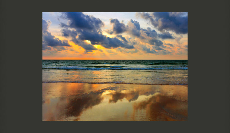 Fotomurale - Un Tramonto di Colori Sul Mare 200X154 cm Carta da Parato Erroi-2