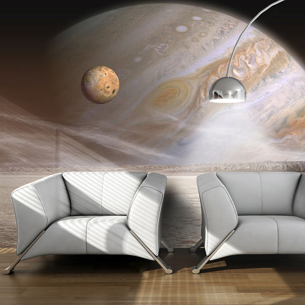 sconto Fototapete - Kleiner und großer Planet Wallpaper Erroi