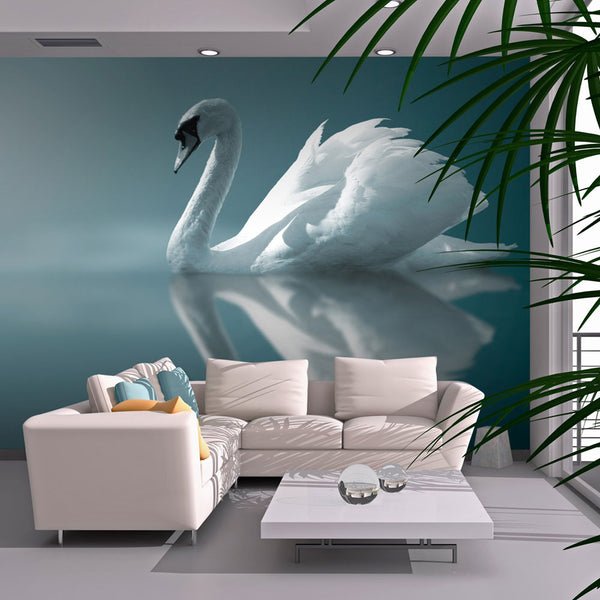 online Aufkleber - White Swan Wallpaper Erroi