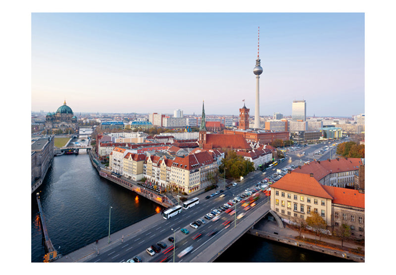 Carta da Parati Fotomurale - Berlin View From Fischerinsel 200x154 cm Erroi-2