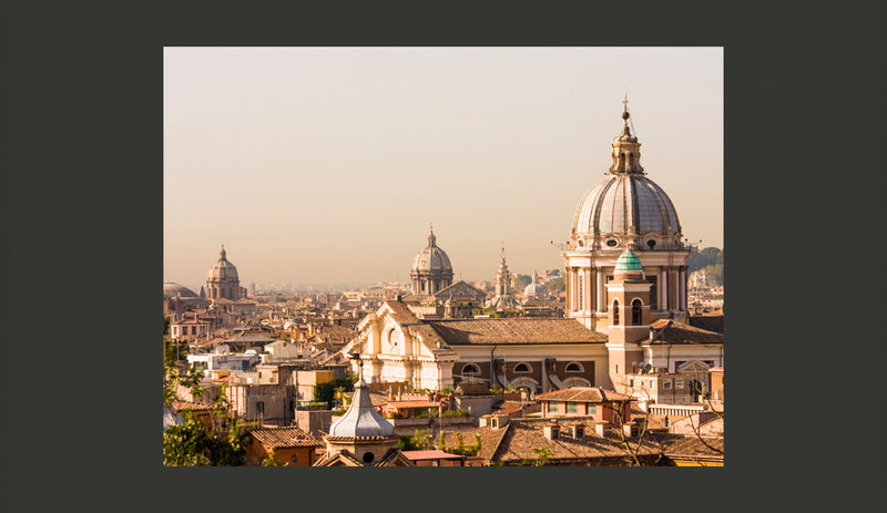 Fotomurale - Roma e Vista a Volo D'Uccello 200X154 cm Carta da Parato Erroi-2