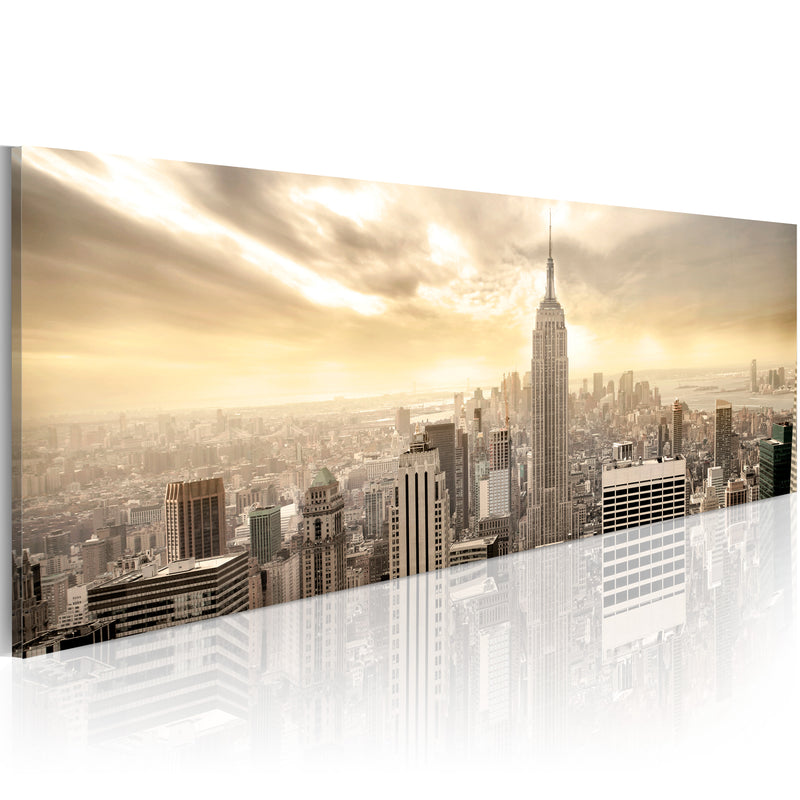 Quadro - New York City Among The Clouds 120X40Cm Erroi-1