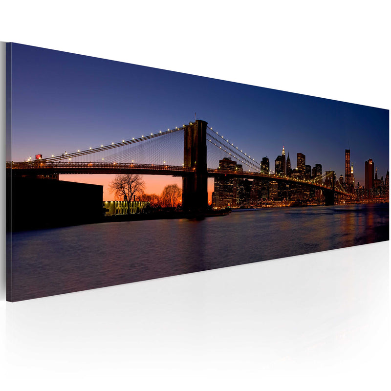 Quadro - Ponte di Brooklyn - Panorama 120X40Cm Erroi-1