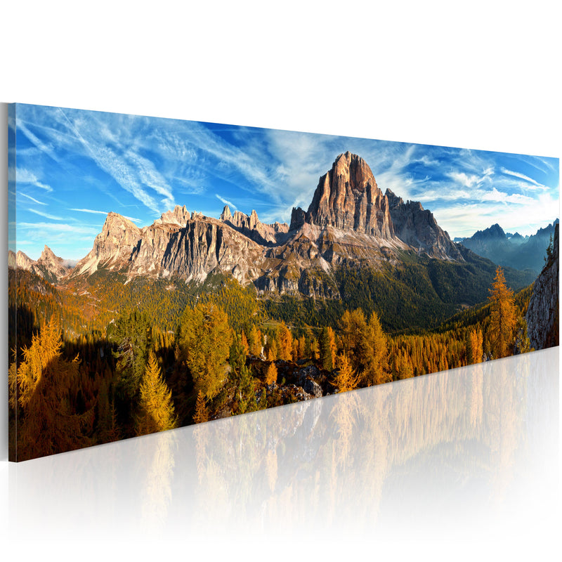 Quadro - Montagna, Paesaggio - Panorama 120X40Cm Erroi-1