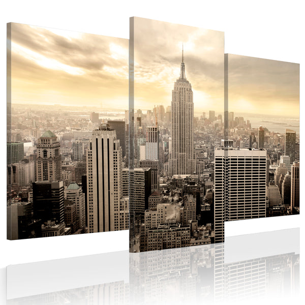 Poster - New York am Ende der Tagesfehler prezzo