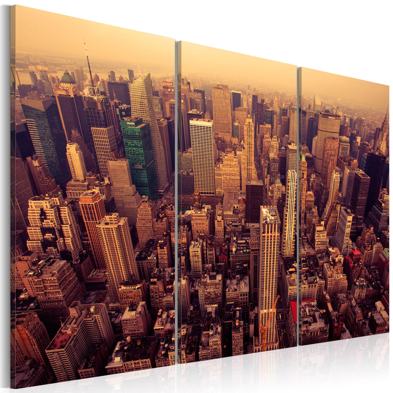 Quadro - Tramonto Sopra New York 120X80Cm Erroi-1