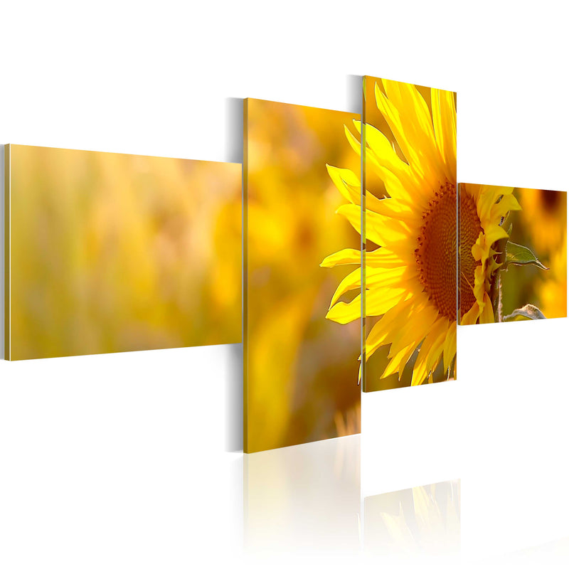 Quadro - Girasoli Solari 100X45Cm Erroi-1