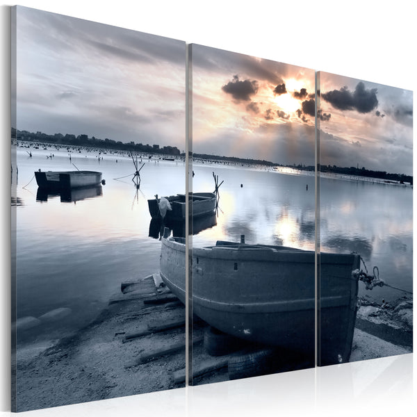 sconto Framework - Kleines Boot am See 60x40cm Erroi