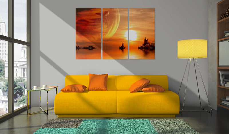 Quadro - Tramonto Utopico 60x40cm Erroi-2