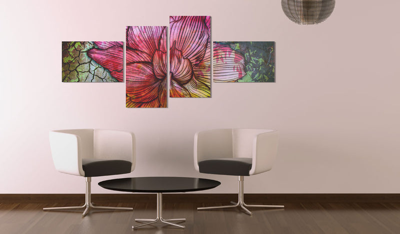 Quadro - Fiore Iridato 100X45Cm Erroi-2