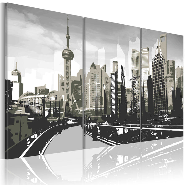 sconto Plakat - Shanghai Grey Erroi