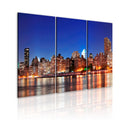 Quadro - Nyc Illuminata da Un Milione di Luci 60X40Cm Erroi-1