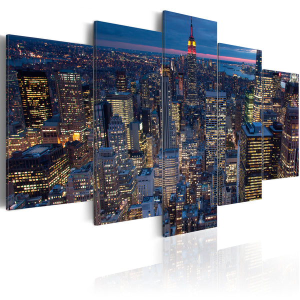 Plakat - Gute Nacht New York! 100x50cm Fehler acquista