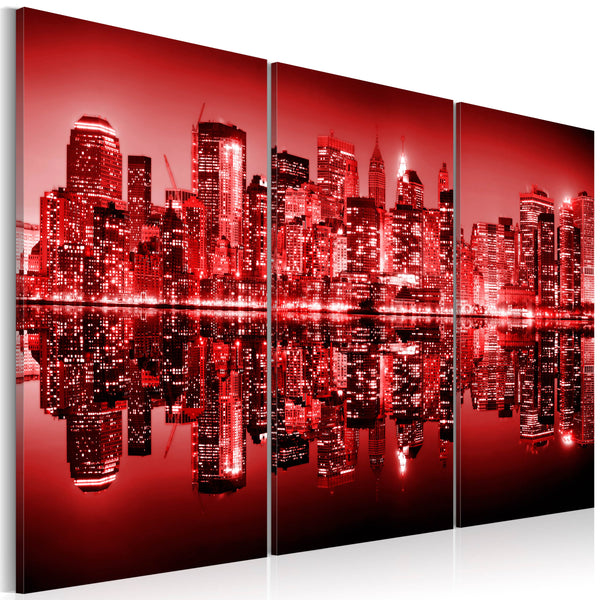 online Poster - NYC Big Apple von Intense Red Erroi