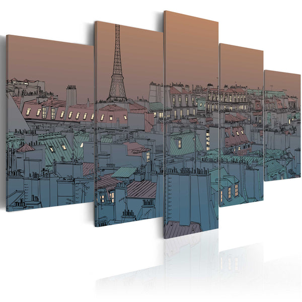 sconto Poster - Paris Darkness Falls Erroi