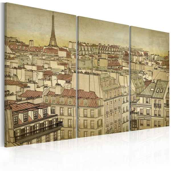 sconto Leinwandbild - Paris City of Harmony Erroi