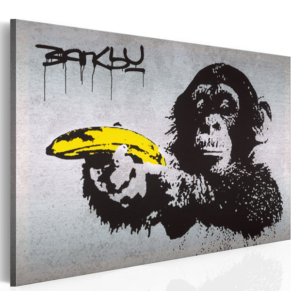 acquista Poster - Stoppt die Affenjagd! Banksy Erroi