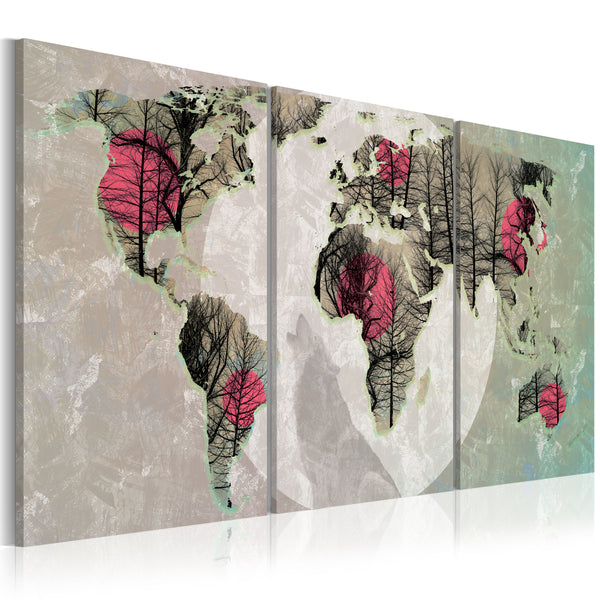 Bild - Moonlight Map 60x30cm Erroi sconto