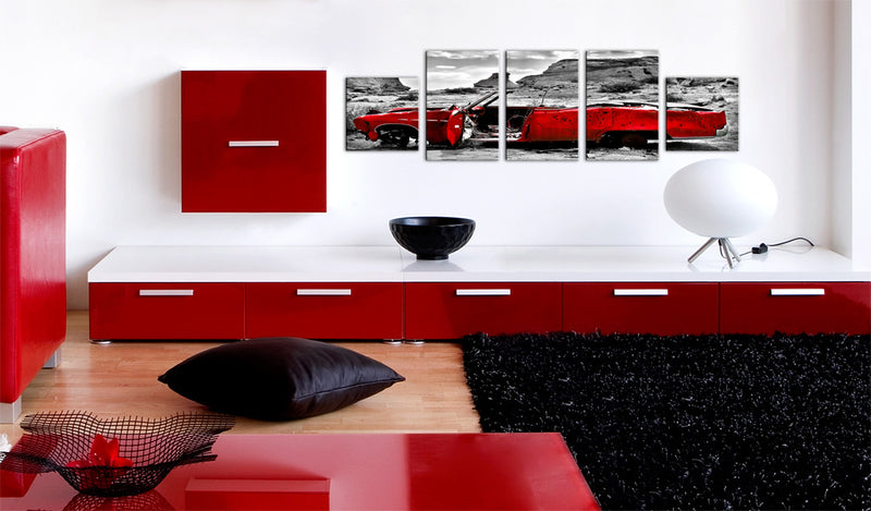 Quadro - Red Banger - Retro Style 100x30cm Erroi-2