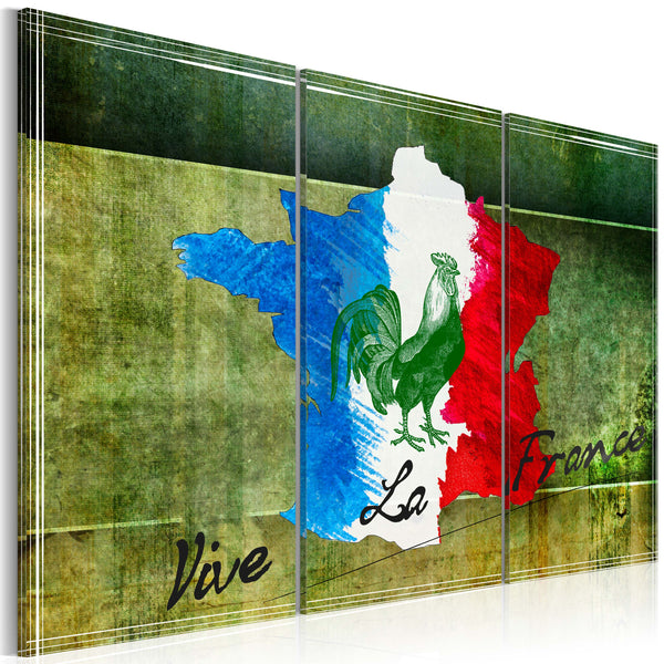 sconto Rahmen - Vive La France - Triptychon Erroi