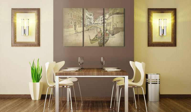 Quadro - City Of Lovers - Triptych Erroi-2