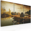 Quadro - Idyllic Village - Triptych Erroi-1