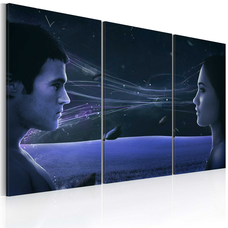 Quadro - Sguardo Magnetico: Trittico 60X40Cm Erroi-1