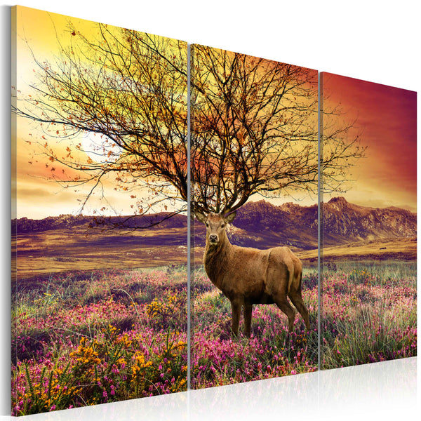 acquista Rahmen - Fantastische Hörner - Triptychon 60x40cm Erroi