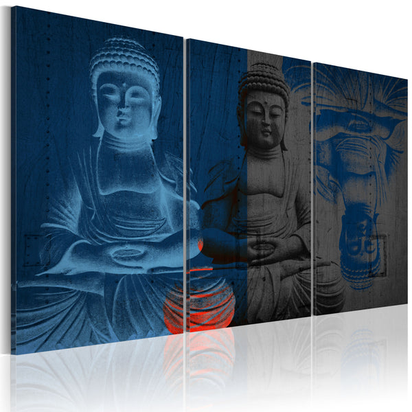 Leinwandbild - Buddha - Erroi-Skulptur sconto