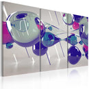 Quadro - Glass Bubbles - Triptych 60X40Cm Erroi-1