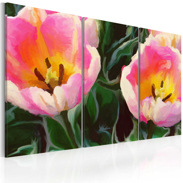 sconto Bild - Blühende Tulpen 60x40cm Erroi