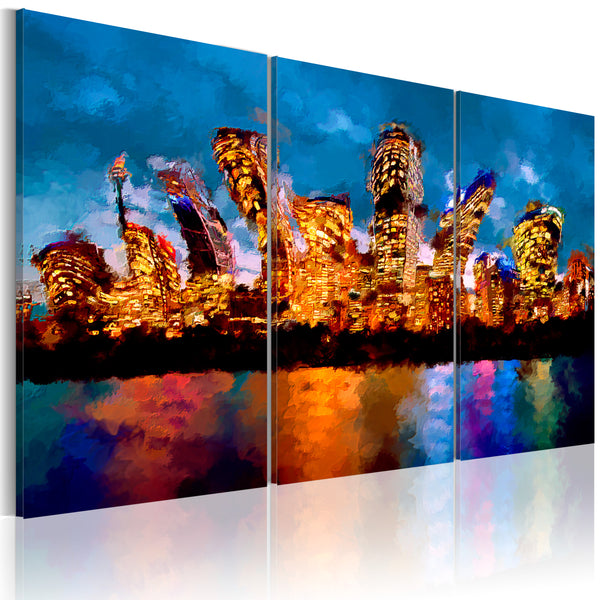 online Rahmen - Mad City - Triptychon 60x40cm Fehler