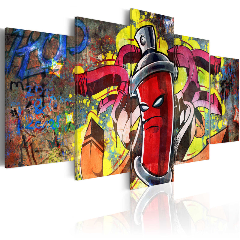 Quadro - Angry Spray Can 100X50Cm Erroi-1