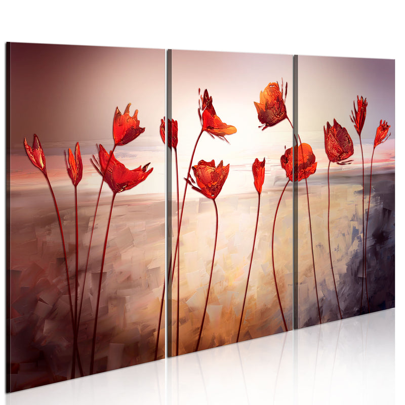 Quadro - Bright Red Poppies 60X40Cm Erroi-1