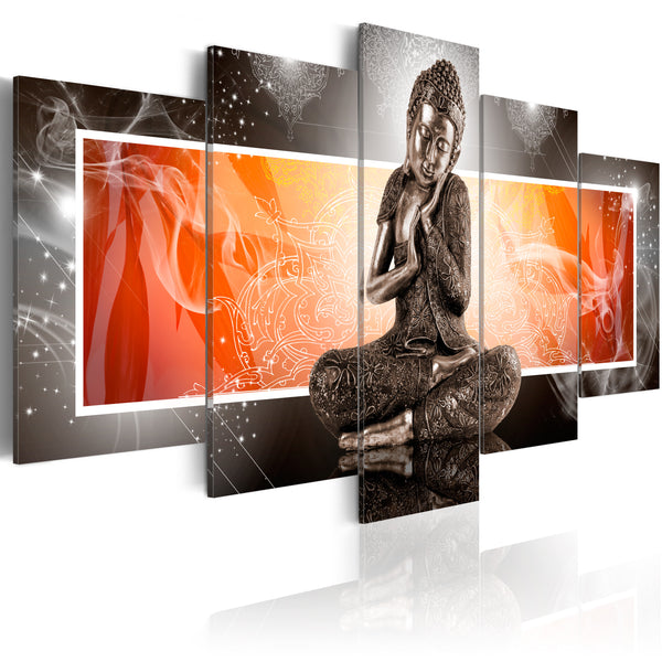 sconto Plakat - Buddha und Ornamente Erroi