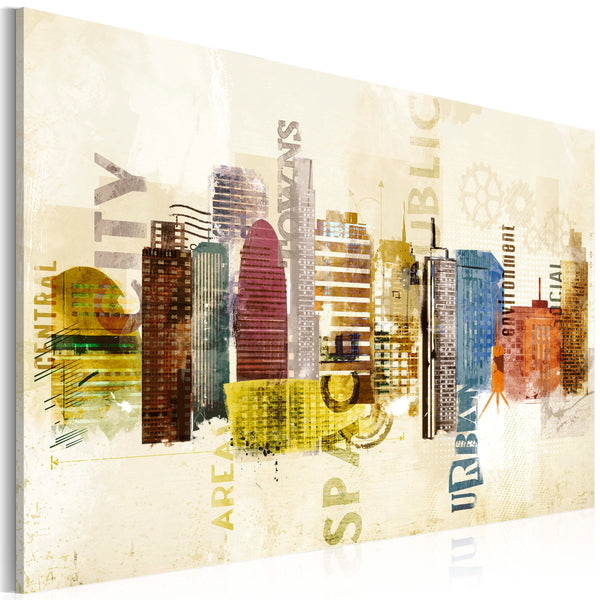 Bild - Urban Design 60x40cm Erroi sconto