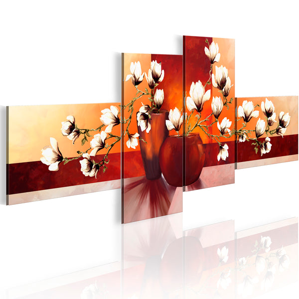 Rahmen - Magnolien - Impressionen 100x45cm Erroi online