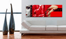 Quadro - Tentatrice in Rosso 120X40Cm Erroi-2