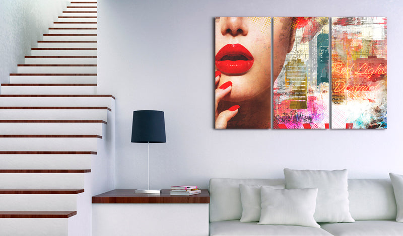 Quadro - Red Light District 60X40Cm Erroi-2